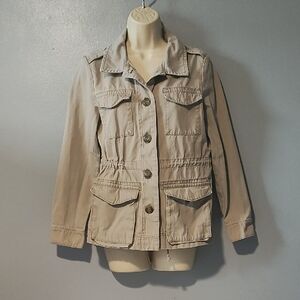 Old Navy Women's Beige Utility Jacket
